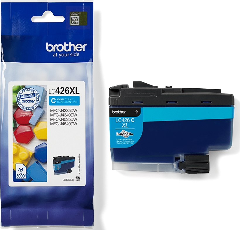 Brother LC426XLC Tinte cyan