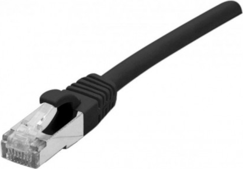 RJ45 F/UTP Cat6 snagless schwarz 2m