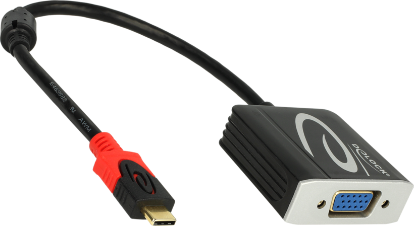 Adaptateur USB-C m. > VGA (HD15) f.