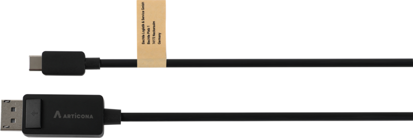 USB-C - DisplayPort m/m kábel 2 m