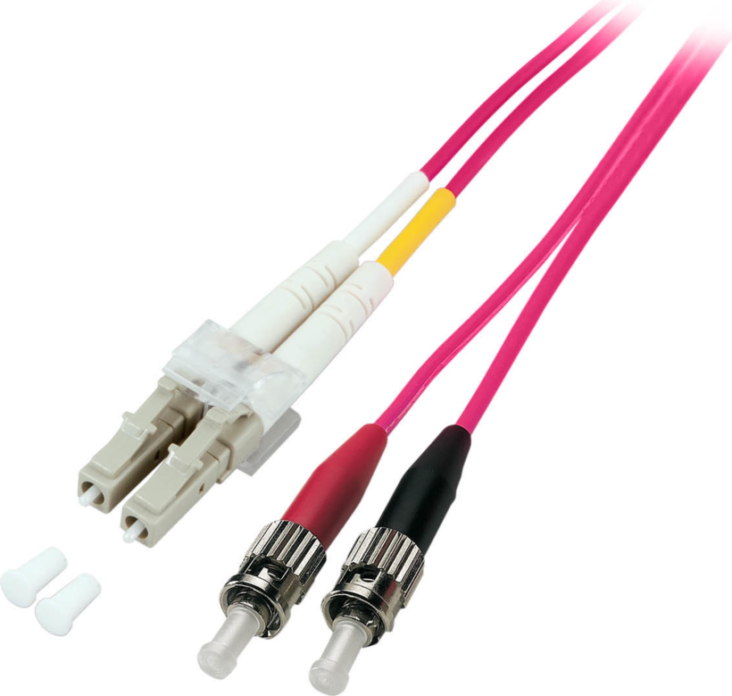 FO Duplex Patch Cable LC-ST 50µ 3m