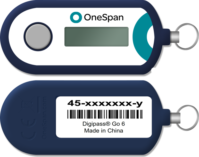 DIGIPASS GO-6 Token Azure (min. 10)