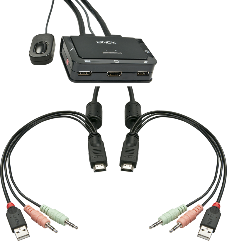 Switch Mon/Tec/Rat HDMI Compact USB 2.0