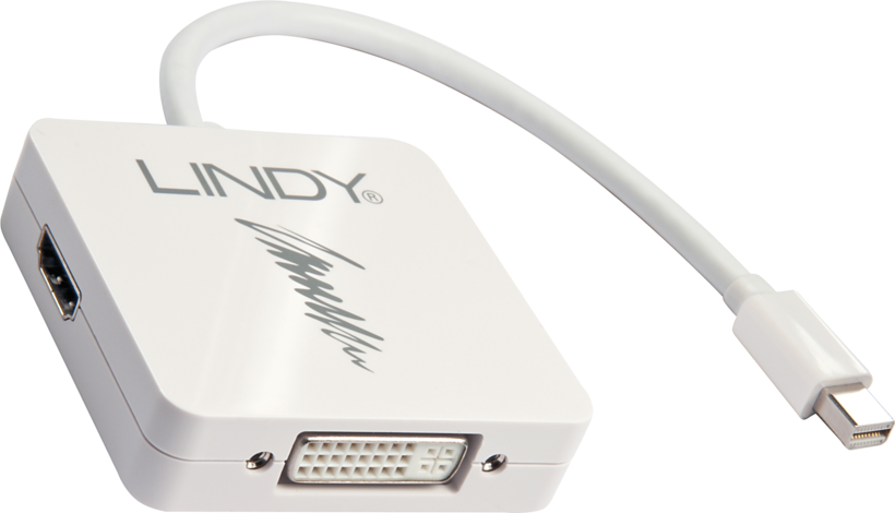LINDY Mini DP - DP/HDMI/DVI-D Adapter