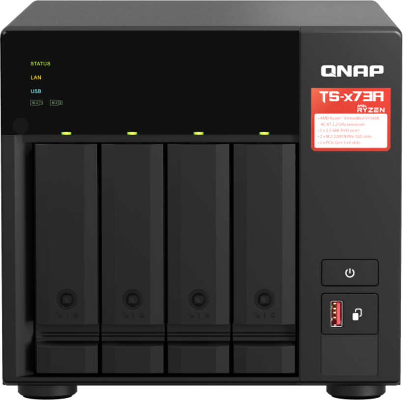 QNAP TS-473A 8GB NAS