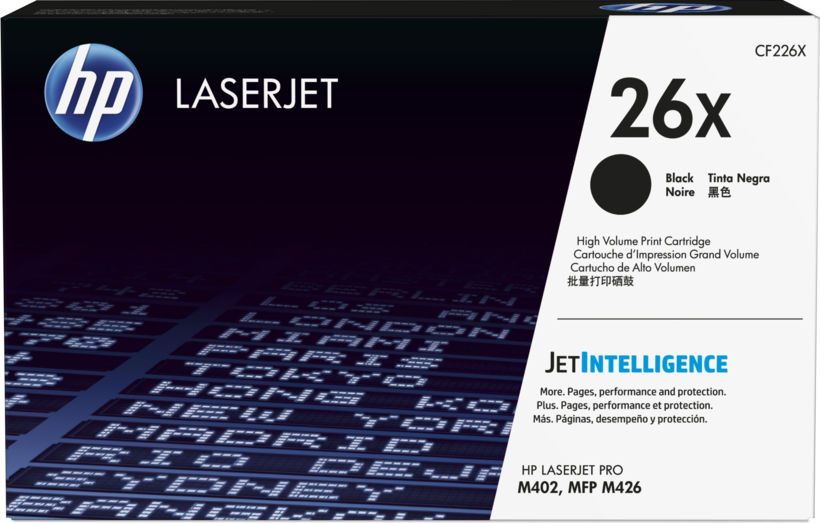 Toner HP 26X preto