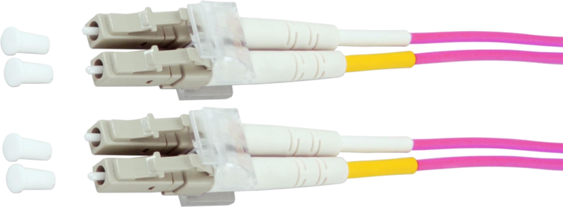 FO Duplex Patch Cable LC-LC 50µ 7.5m