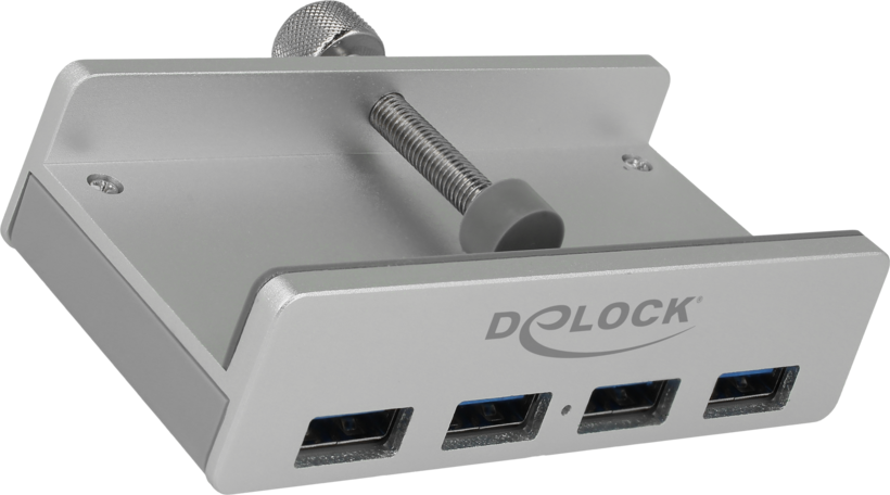 Delock USB Hub 3.0 4-port Silver
