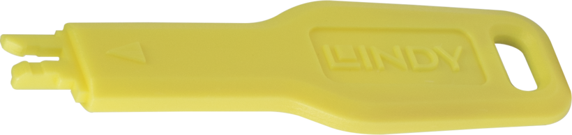 RJ45 Port Blocker Yellow