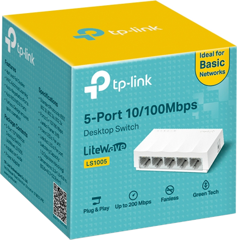 TP-LINK LiteWave LS1005 Switch