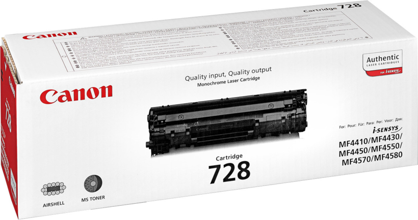 Toner Canon 728, czarny