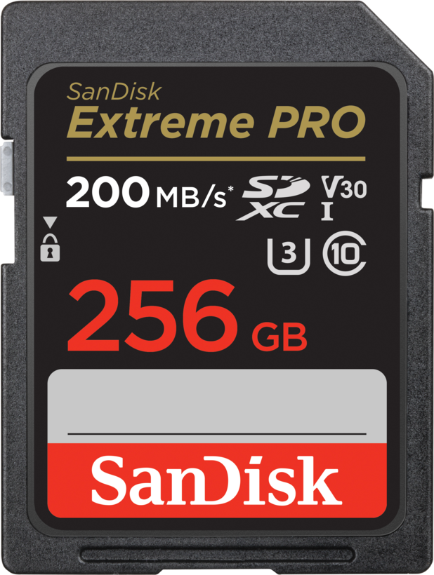 Carte SDXC 256 Go SanDisk Extreme PRO