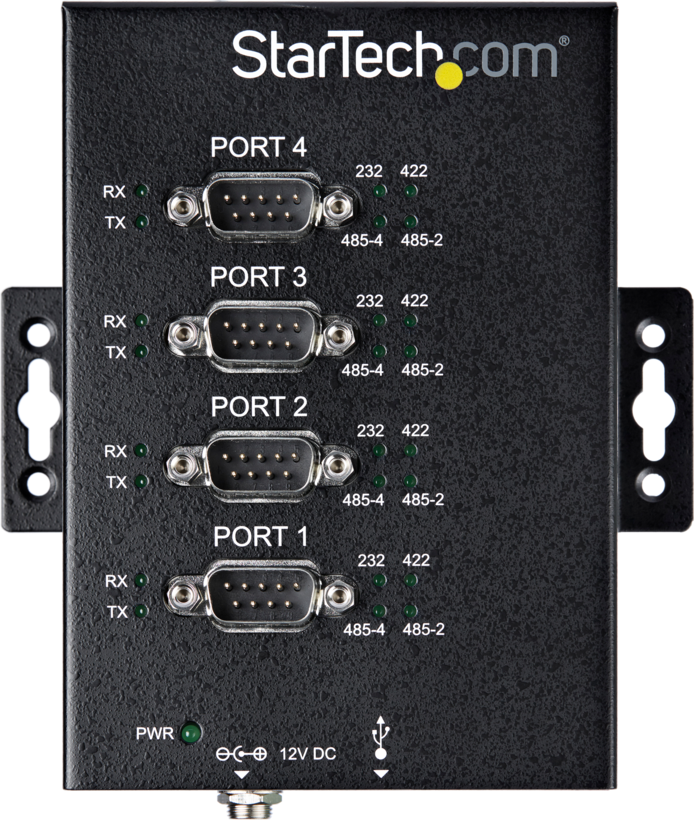 Adapt. 4xDB9St(RS232/422/485)-USB type B