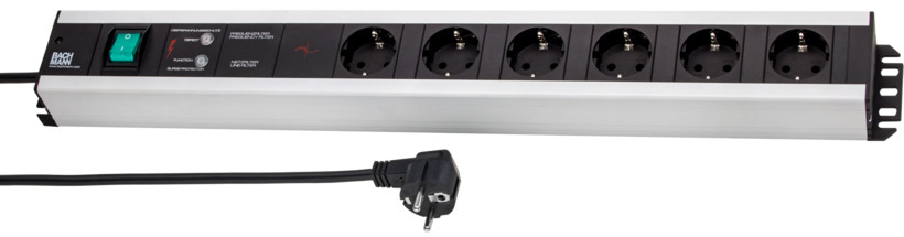 Power Strip 6-way OVP 2m w/ Switch