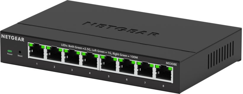 Switch Plus NETGEAR MS308E nn administré