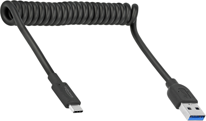 Delock USB-A - C Cable 0.3m