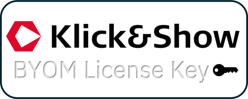 Licenza Kindermann Klick&Show BYOM