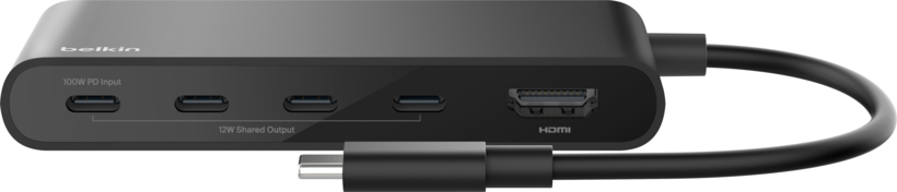 Belkin USB-C 3.1 Hub Connect 4-port+HDMI