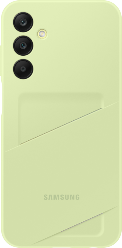 Coque porte-carte Samsung GalaxyA25 lime