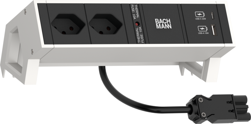 Multiprise x2+USB