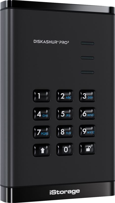 iStorage diskAshur PRO 3 1TB HDD