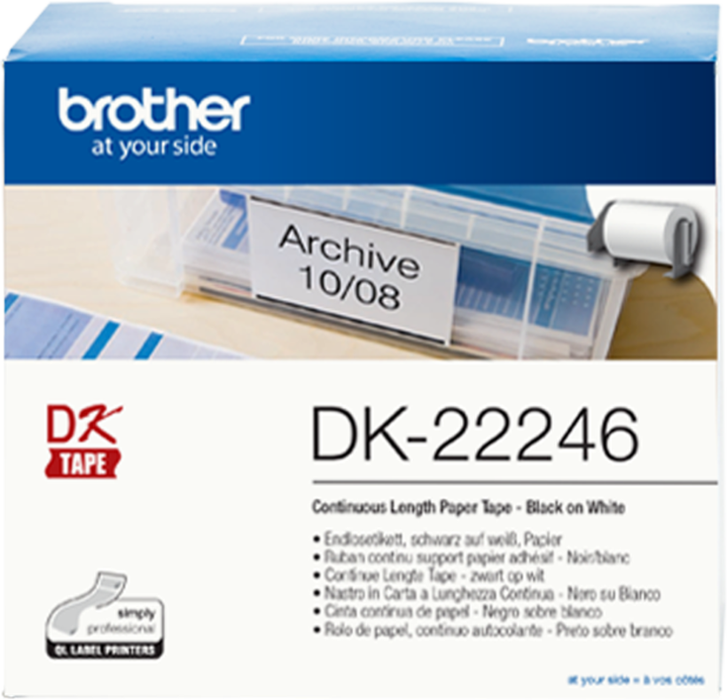 Brother 103mmx31m Endlos-Etiketten ws