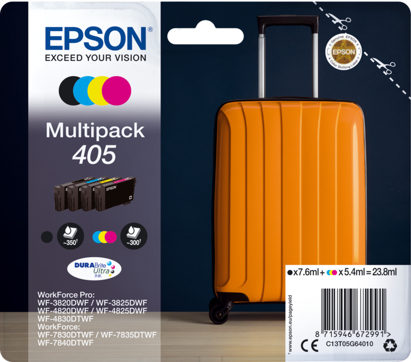 Epson DURABrite 405 Ink Multip. Suitcase