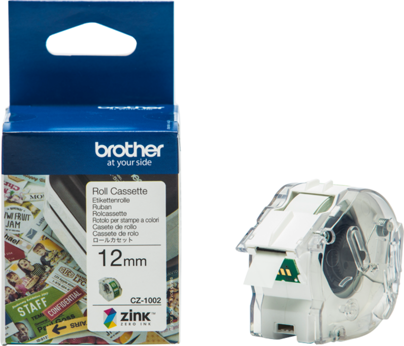 Brother 12mmx5m Continuous Label Roll