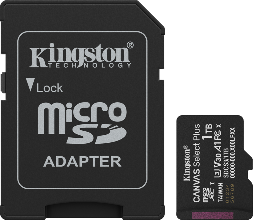 Kingston Canvas Select P microSDXC 1TB