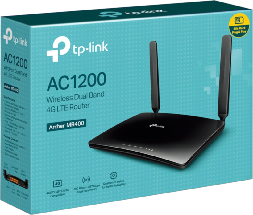 TP-LINK Archer MR400 4G/LTE-WLAN-Router