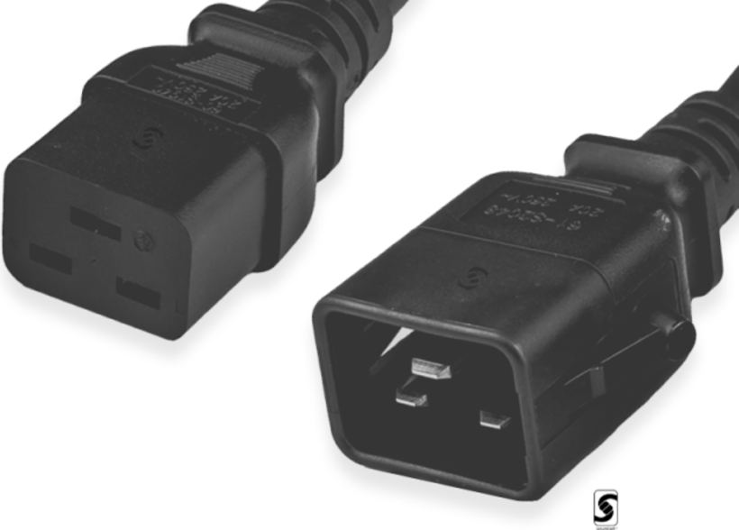 Raritan SL Cable C19-C20 1.0m Blk 6-pack