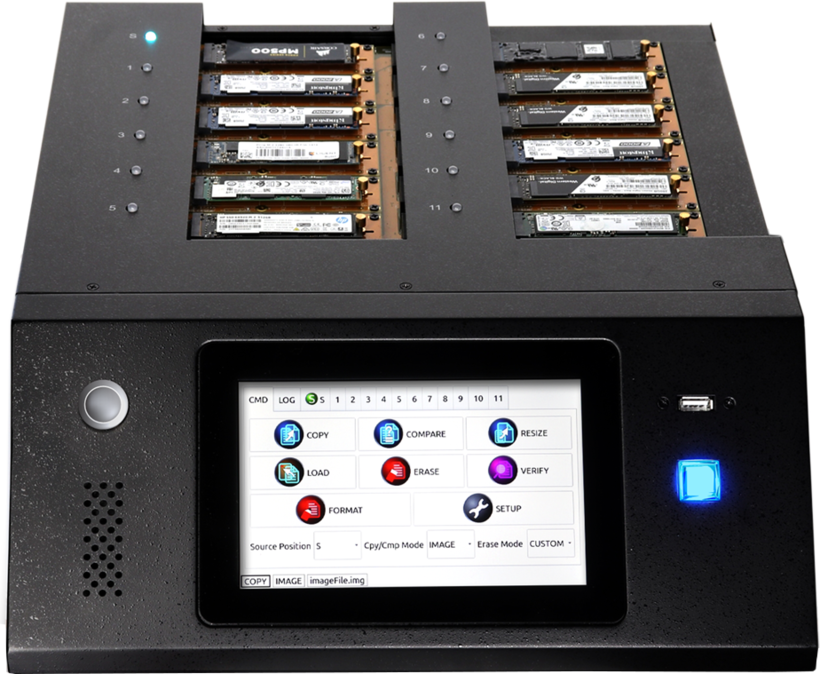 Kanguru Clone 11 M.2 NVMe SSD Duplicator