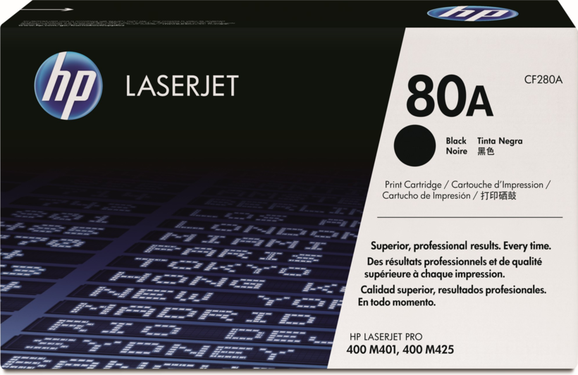 HP 80A Toner Black