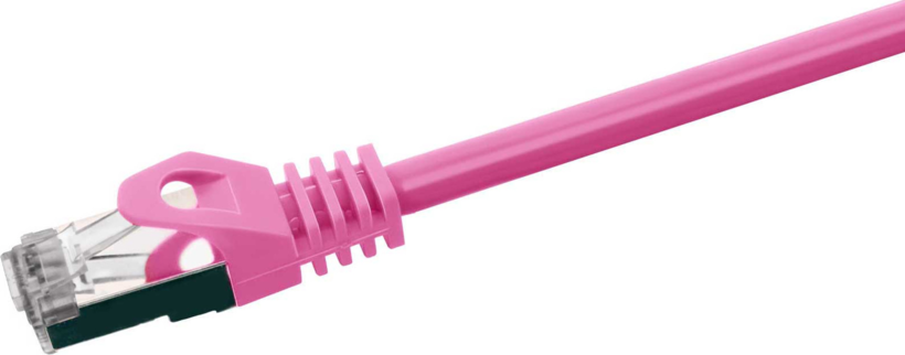 PatchCable RJ45 SF/UTP Cat5e 10m Magenta