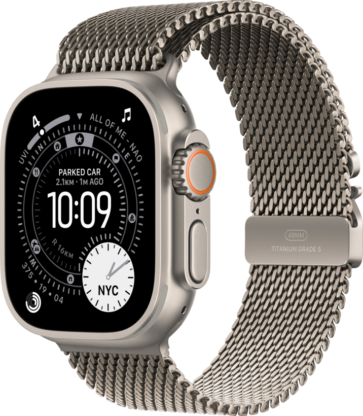 Apple Watch Ultra 3 5G 49 mm tytan nat.