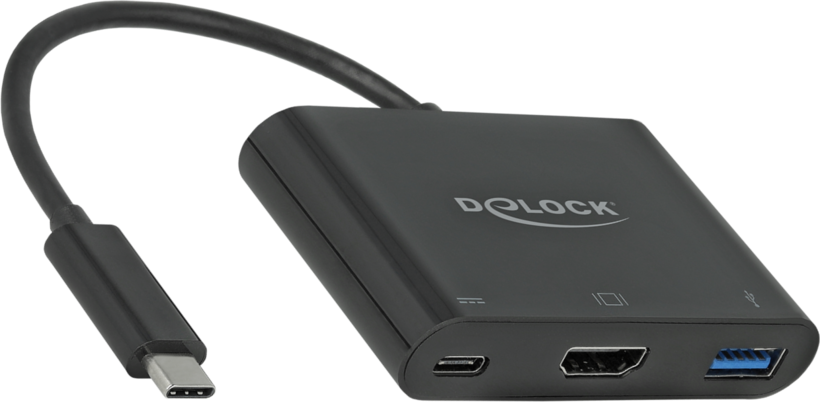 Adapter USB 3.0 C/m - HDMI+USB A+C