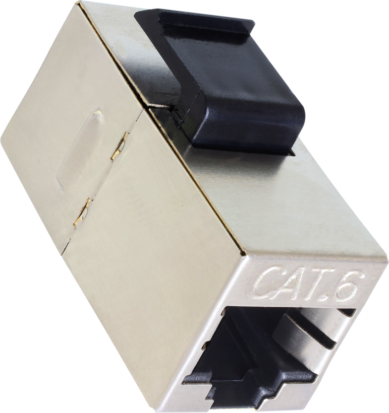 Keystone Jack 1x RJ45/f-f STP Cat6