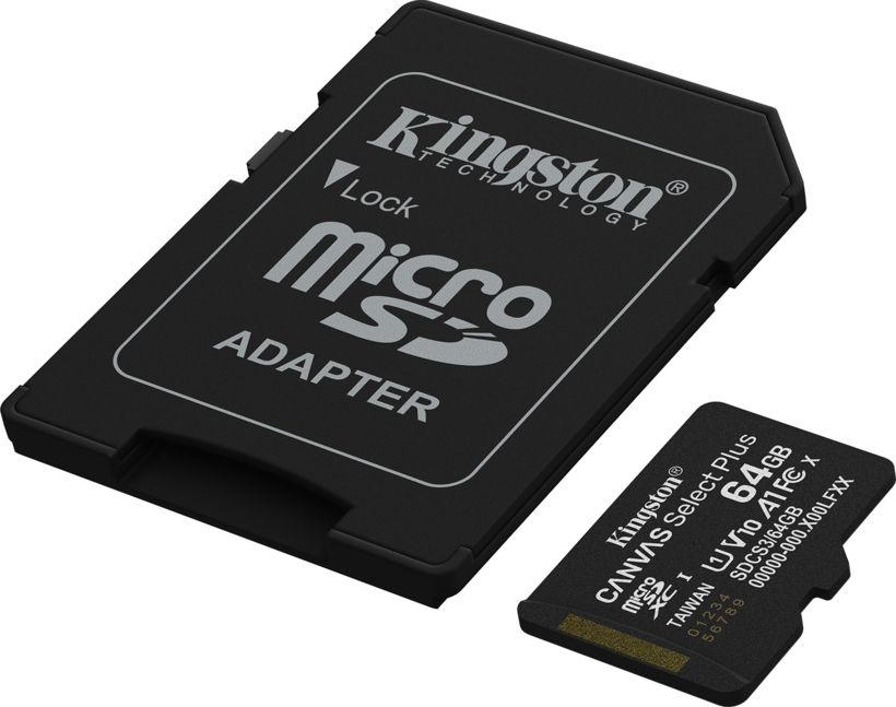 Kingston Canvas Select P microSDXC 64GB