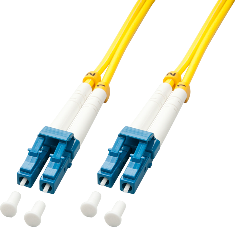 FO Duplex Patch Cable LC-LC 9/125µ 3m