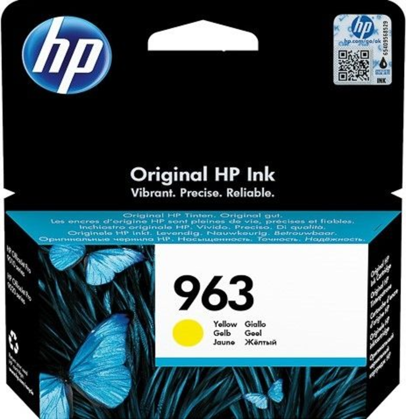 Encre HP 963, jaune