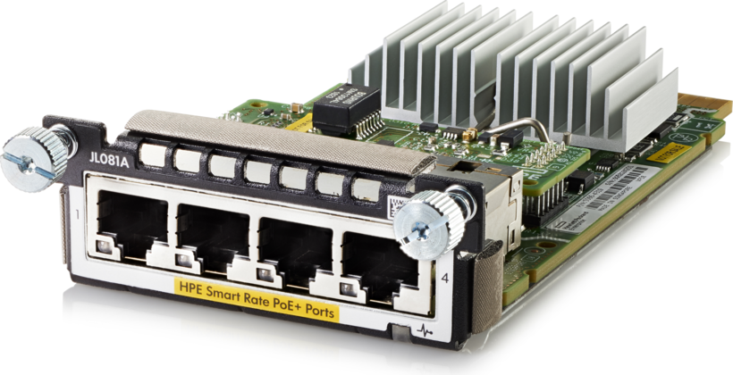 HPE Aruba 38/29M 4 Port PoE+ Modul
