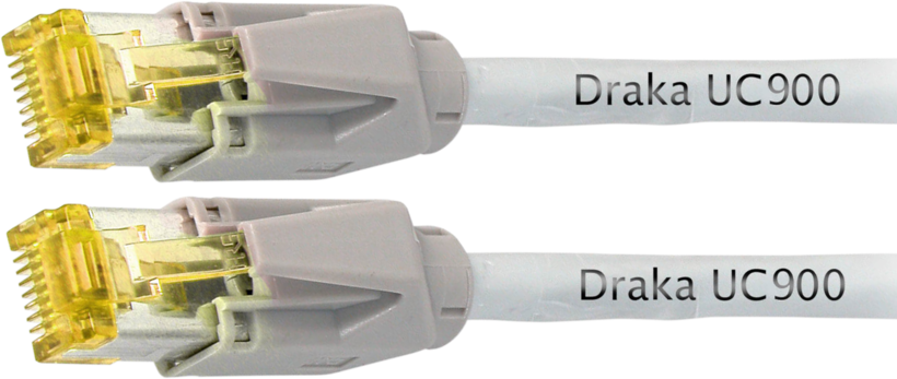 Patchkabel RJ45 S/FTP Cat6a 15 m grau