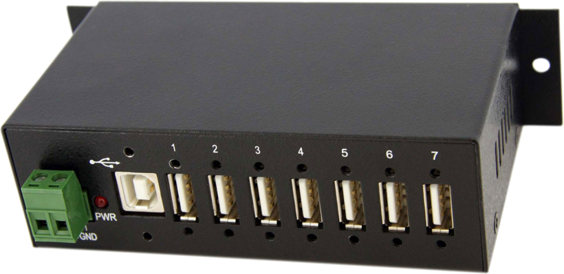 StarTech USB Hub 2.0 7-port Industrial