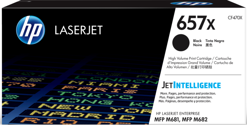 HP 657X Toner Black