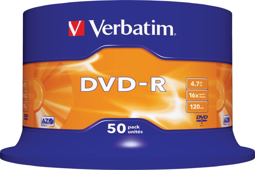 Verbatim DVD-R 4,7GB 16x SP(50)