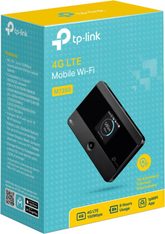 TP-LINK M7350 Mobile 4G/LTE WLAN Router