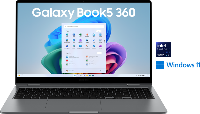 Samsung Book5 360 U5 16/512GB Grey