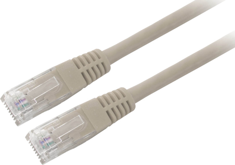Patch Cable RJ45 U/UTP Cat6 3m Grey