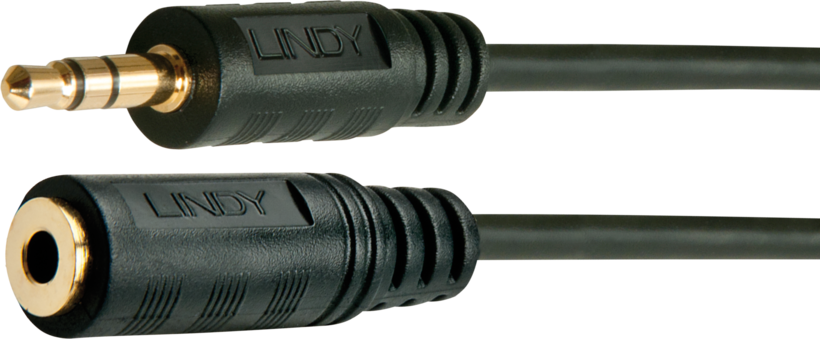 Audio Cable 3.5mm Jack/m-Jack/f 5m