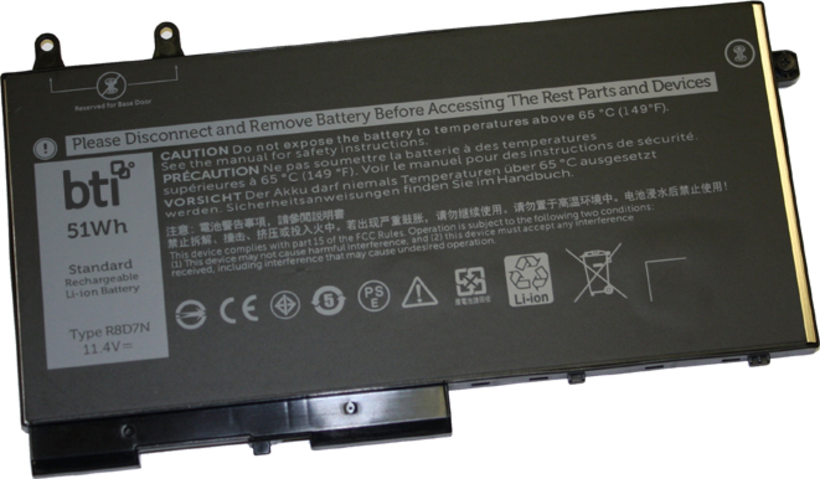 BTI 3-cell Dell 4770mAh Battery